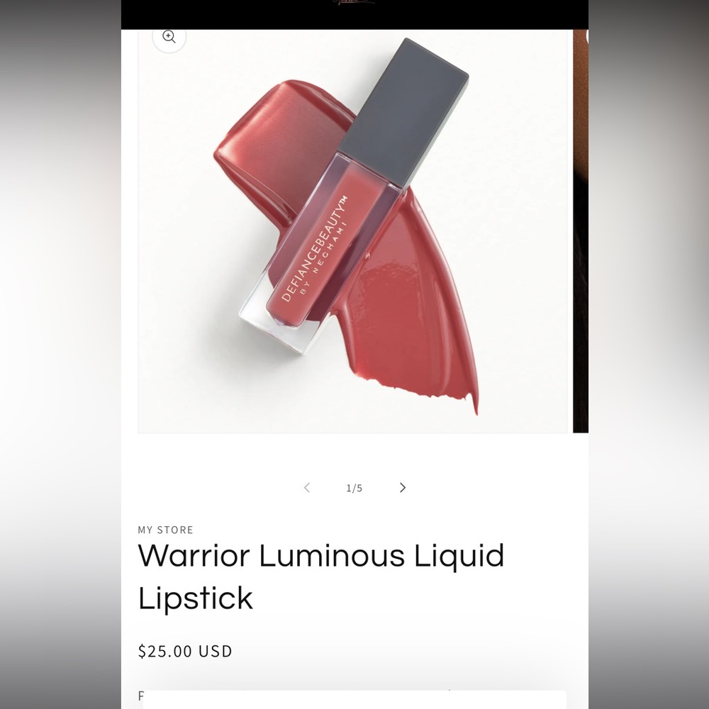 Defiance Beauty Liquid Lipstick